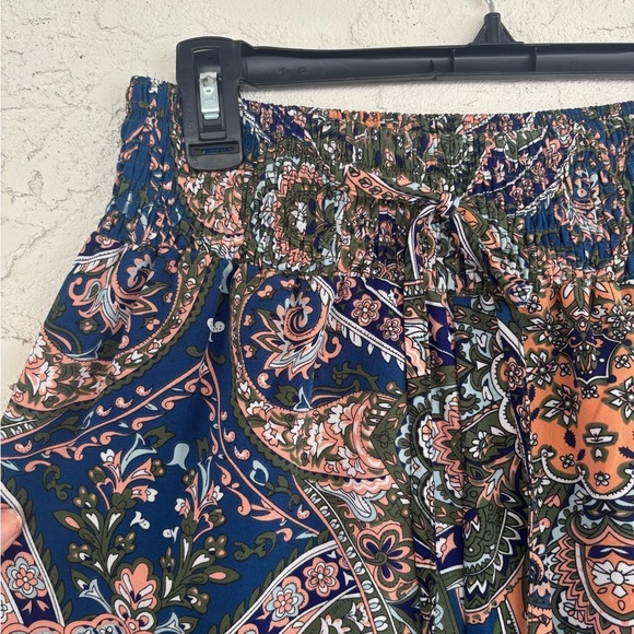 SHEIN Multicolor Paisley Wide Leg Pants - Picture 4 of 7